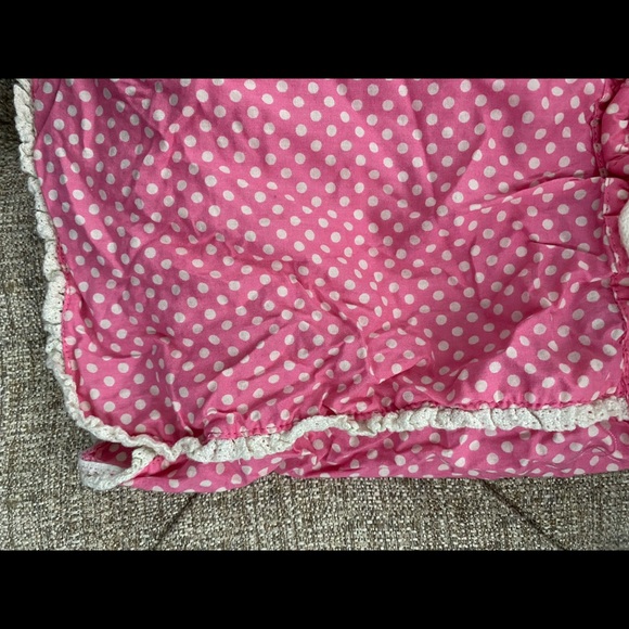 Victoria Secret drawstring/crochet ruffled sleep shorts Sz Lg - Picture 4 of 5